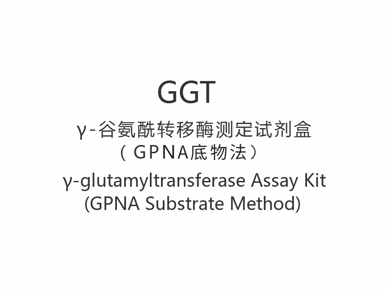 【GGT】γ-glutamiltranszferáz vizsgálati készlet (GPNA szubsztrát módszer)